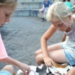 zelf eten maken op het kampvuur bushcraft