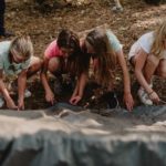 bivak maken bushcraft zomerkamp